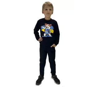 Дитячий спортивний костюм Патрон (2-х нитка) Хакі